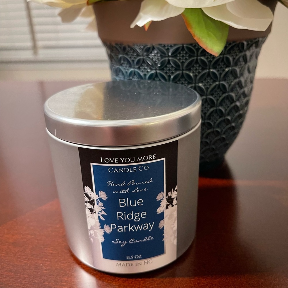 100% Soy Candle . Blue Ridge Parkway